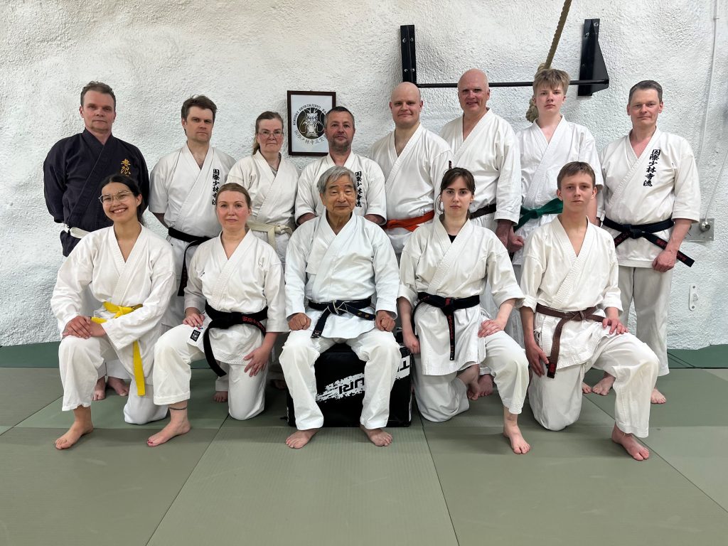 Onizuka sensein vierailu harjoituksissa 20.5.2025