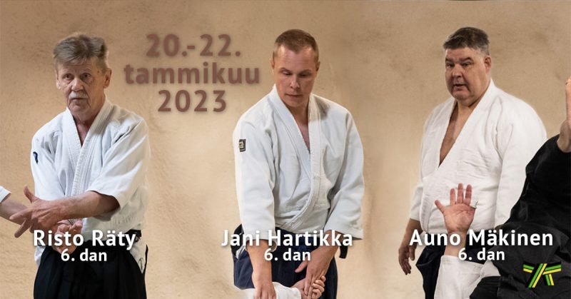 Aikidon kotisalileiri 20.-22.1.